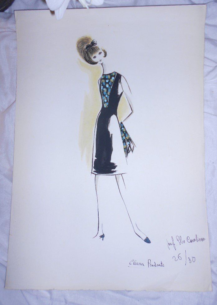 Grafica & Litografie: Dessin de Mode – Usato da Genève venduto da edelweiss1900