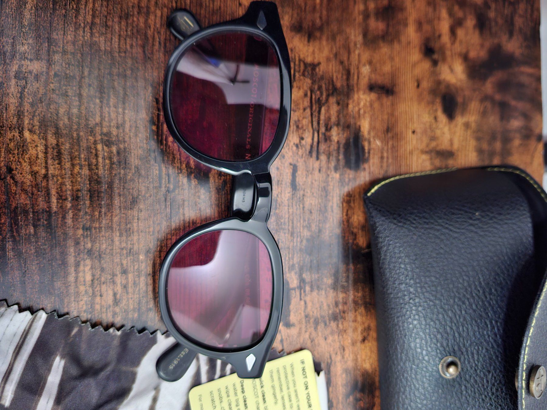 Moscot Brillen & Gläser: Moscot Lemtosh ruby violet – Gebraucht aus Plan-les-Ouates von Kopai 2