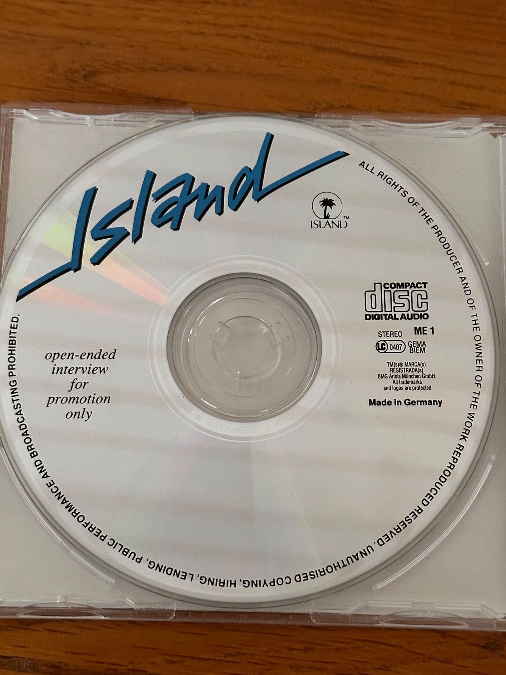 CD: 4x Melissa Etheridge Singl. u 1x open - ended interview Prom – Usato da Däniken SO venduto da cash63 6