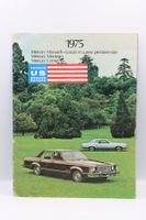 Mercury Monarch / Montego / Come 1975 Prospekt