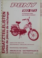 ERSATZTEILKATALOG | PONY 503 GTX/503 GTX TURBO | AB 06.1989