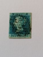 Two pence blue 1841 Platte 4 