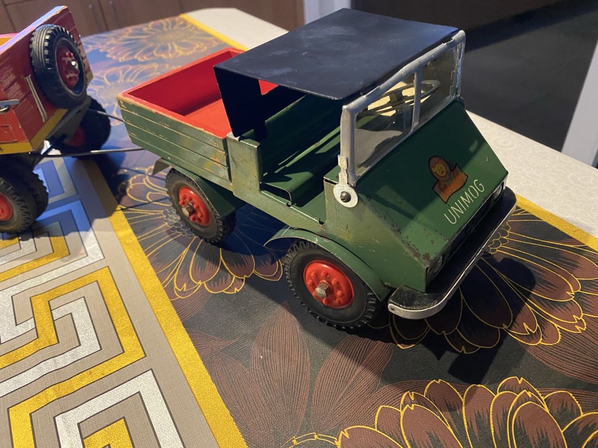 Steiff Giocattoli: Steiff Unimog mit Anhänger – Usato da St. Margrethen SG venduto da Alfista_159 1