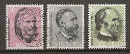 Helvetia Briefmarken 1974 Z 553-555