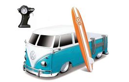 Cooler RC VW T2 Pick-up mit Surfbrett, 1:16, Maisto, neu