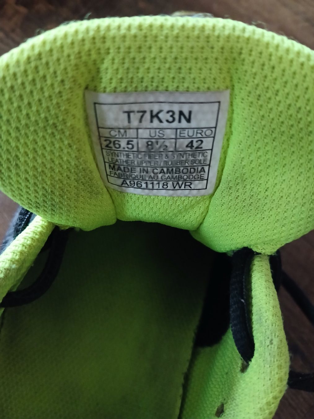Scarpe da uomo: Turnschuhe Grösse 43, Schwarz,  – Usato da Wauwil venduto da huber-schmid 2