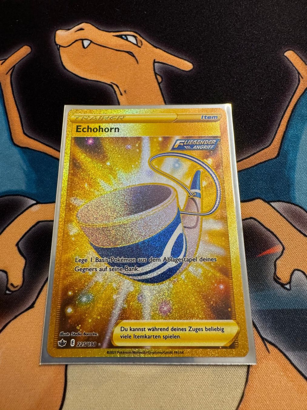 Pokémon Carte collezionabili: Echohorn (CRE 225) - Schaurige Herrschaft – Nuovo (secondo la descrizione) da Bülach venduto da Pfrenzel