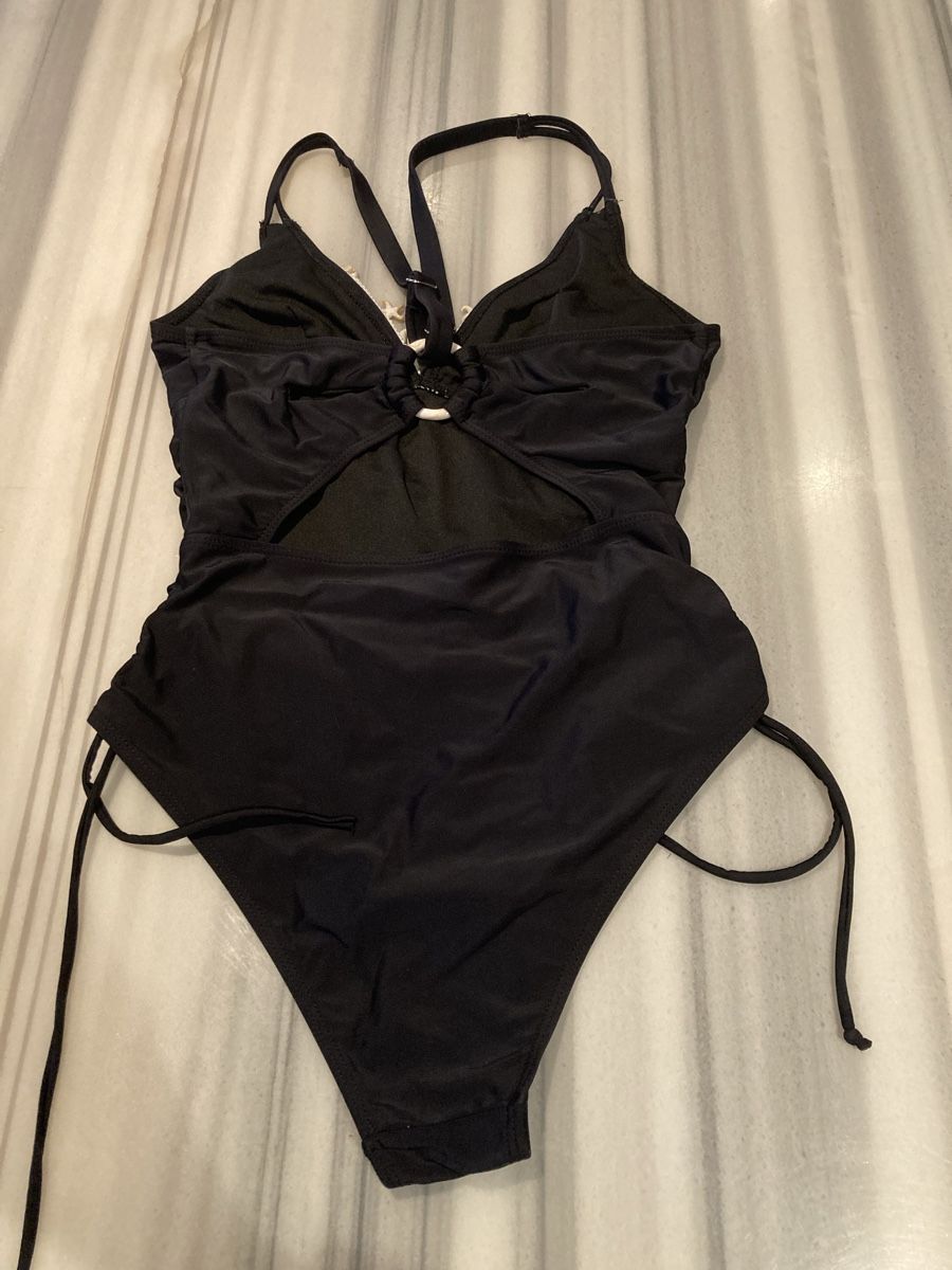 Costumi da bagno & Bikini: Badeanzug schwarz mit Muscheln Gr.M – Usato da Morschach venduto da leonie87 2