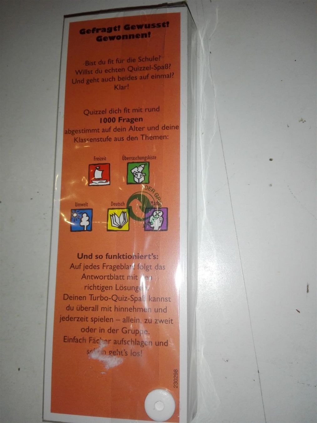 Spiele: Quiz & Co. (Fächer A - 3.Schuljahr) – Neu und originalverpackt aus St. Gallen von elk2021 3