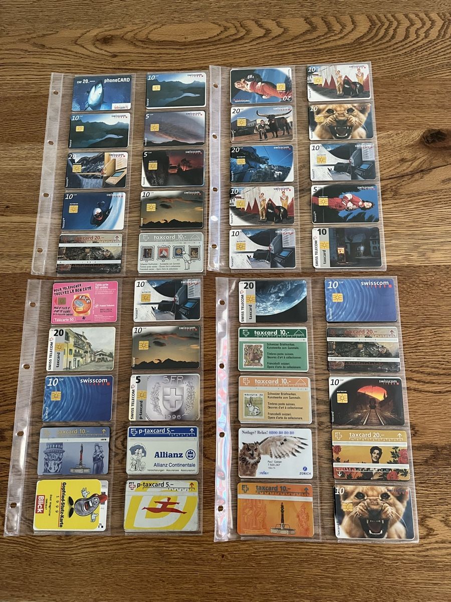 Cartes de téléphone: Telefon Karten – D'occasion à Schliern b. Köniz par medion3098 6
