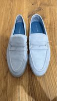 Loafer Pat Calvin hellblau Wildleder neuwertig Gr. 38
