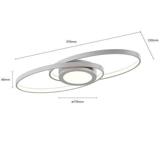 Lampadari & plafoniere: Lindby Charlok LED-Deckenleuchte, dimmbar – Nuovo e nell'imballaggio originale da Basel venduto da Seifehuesli 6