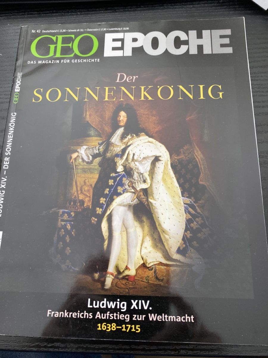 Riviste & Magazine: Geo Epoche: Der Sonnenkönig – Usato da Erlinsbach SO venduto da Silverstorm