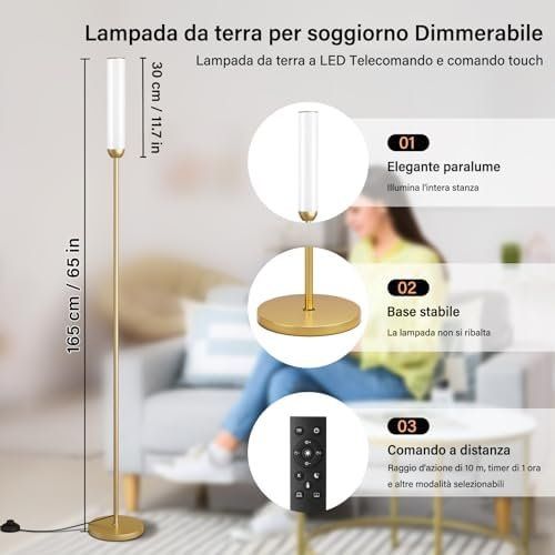 Lampes: Stehlampe Gold – Neuf avec emballage d'origine à Hundwil par Stallone5 5