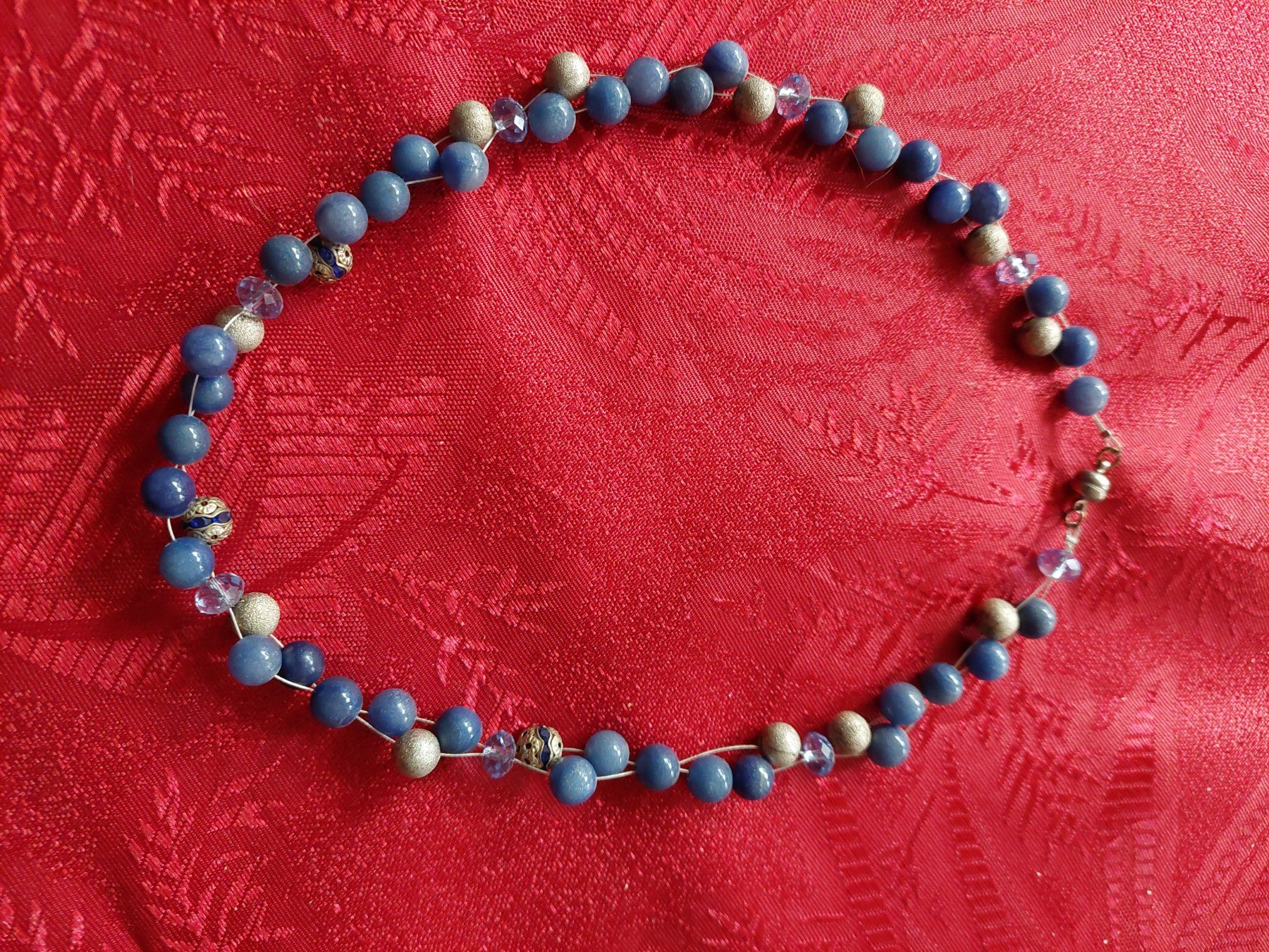 Catenine: Kette mit blauen Steinen – Usato da Wynau venduto da Meysi