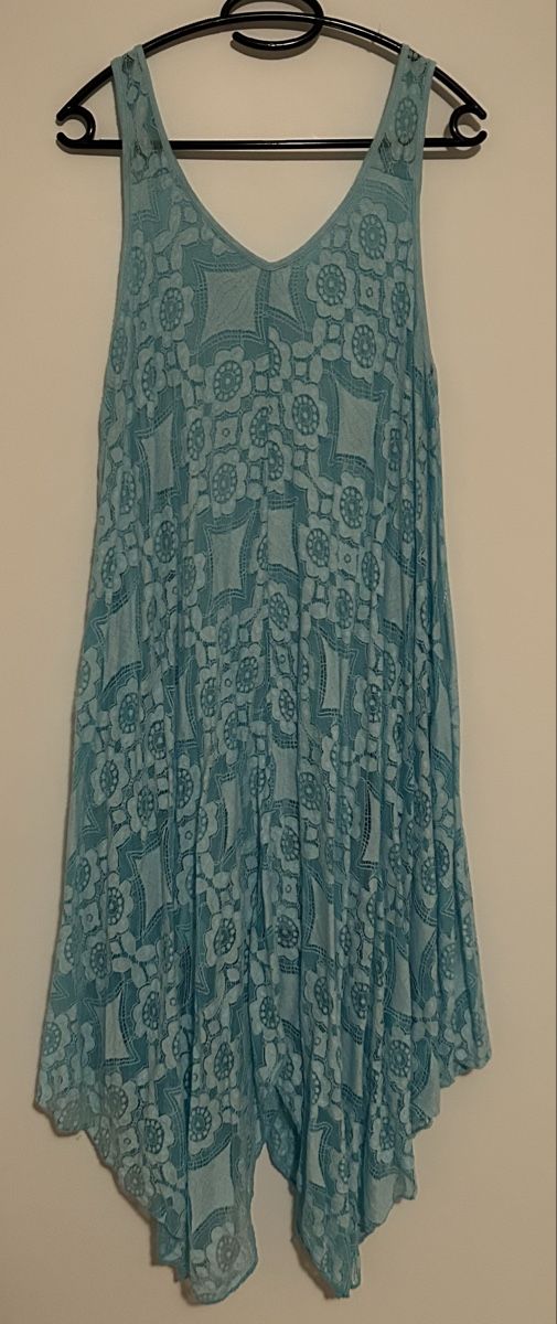 Vestiti: ***luftiges Kleid türkis Einheitsgrösse*** – Usato da Winterthur venduto da stella67