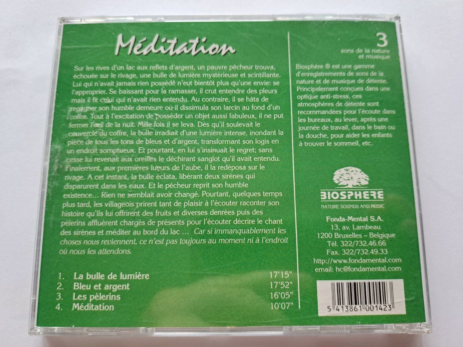 CDs: Cd Méditation  – D'occasion à Pully par bro_n52j 1