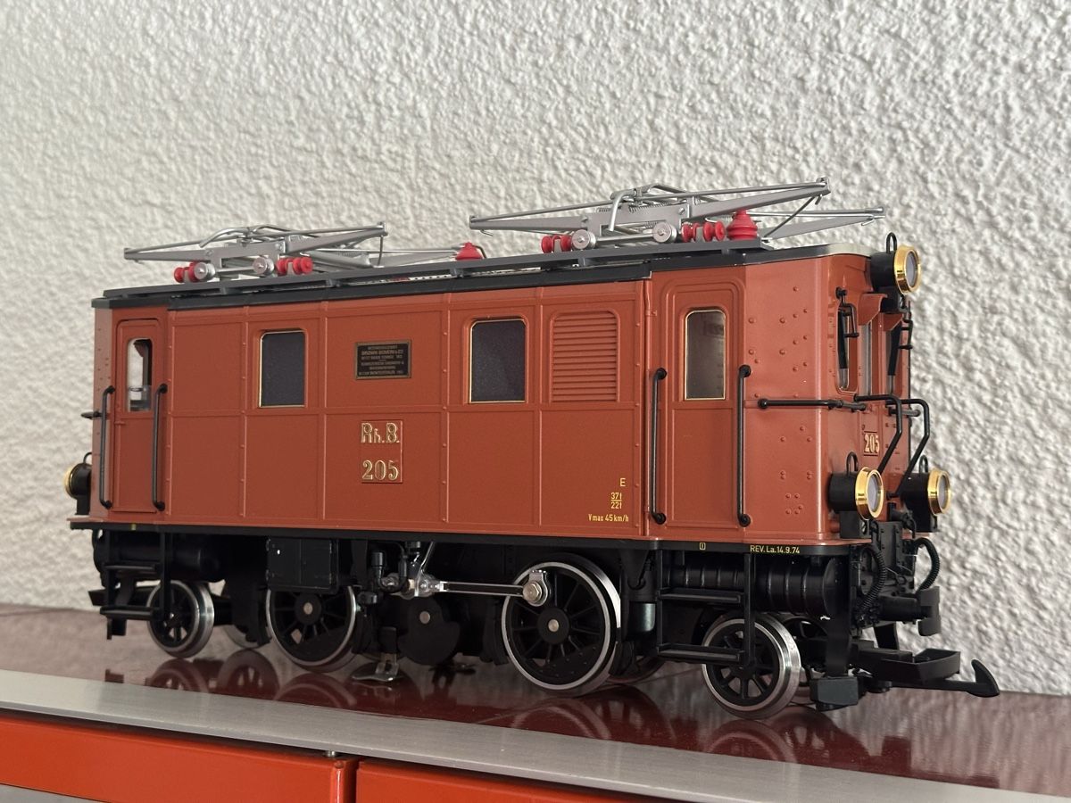 LGB Modellini di ferrovie: LGB RhB Ge 2/4 2045 Digitalisiert – Usato da Ostermundigen venduto da Bahnfan 4