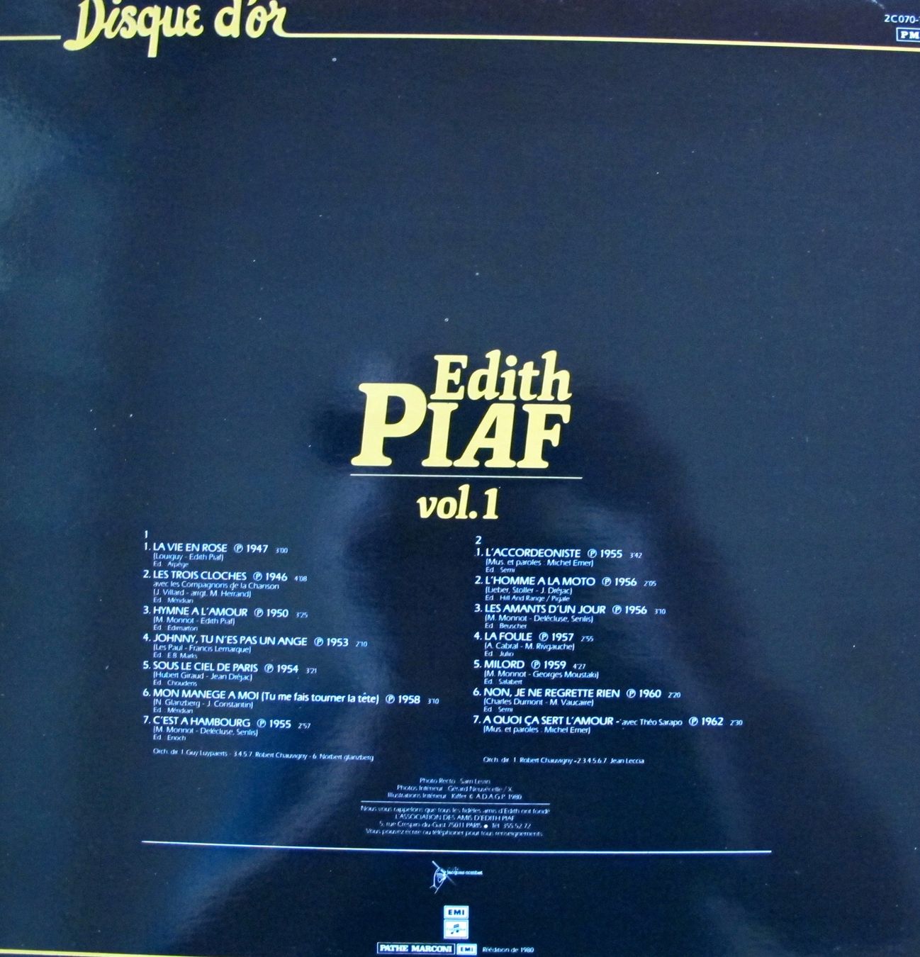 Dischi in vinile: Edith Piaf - Disque D'Or - Vol. 1 – Usato da Bern venduto da hippoism 1