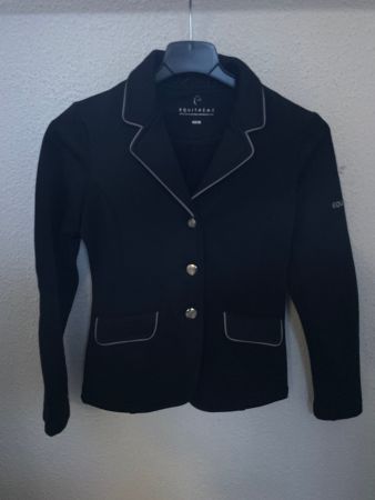 Equitheme Soft Turnierjacke, Gr. 152, schwarz