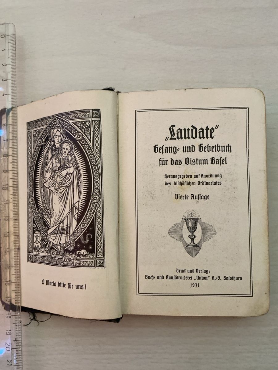 Libri: Gesangs- und Gebetsbuch Basel 1931 – Usato da Pfäffikon SZ venduto da Anita8808