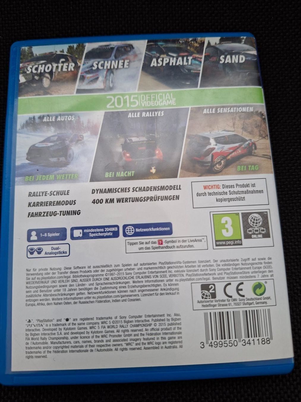 Giochi: WRC 5 Playstation Vita – Usato da St. Gallen venduto da brat01 2