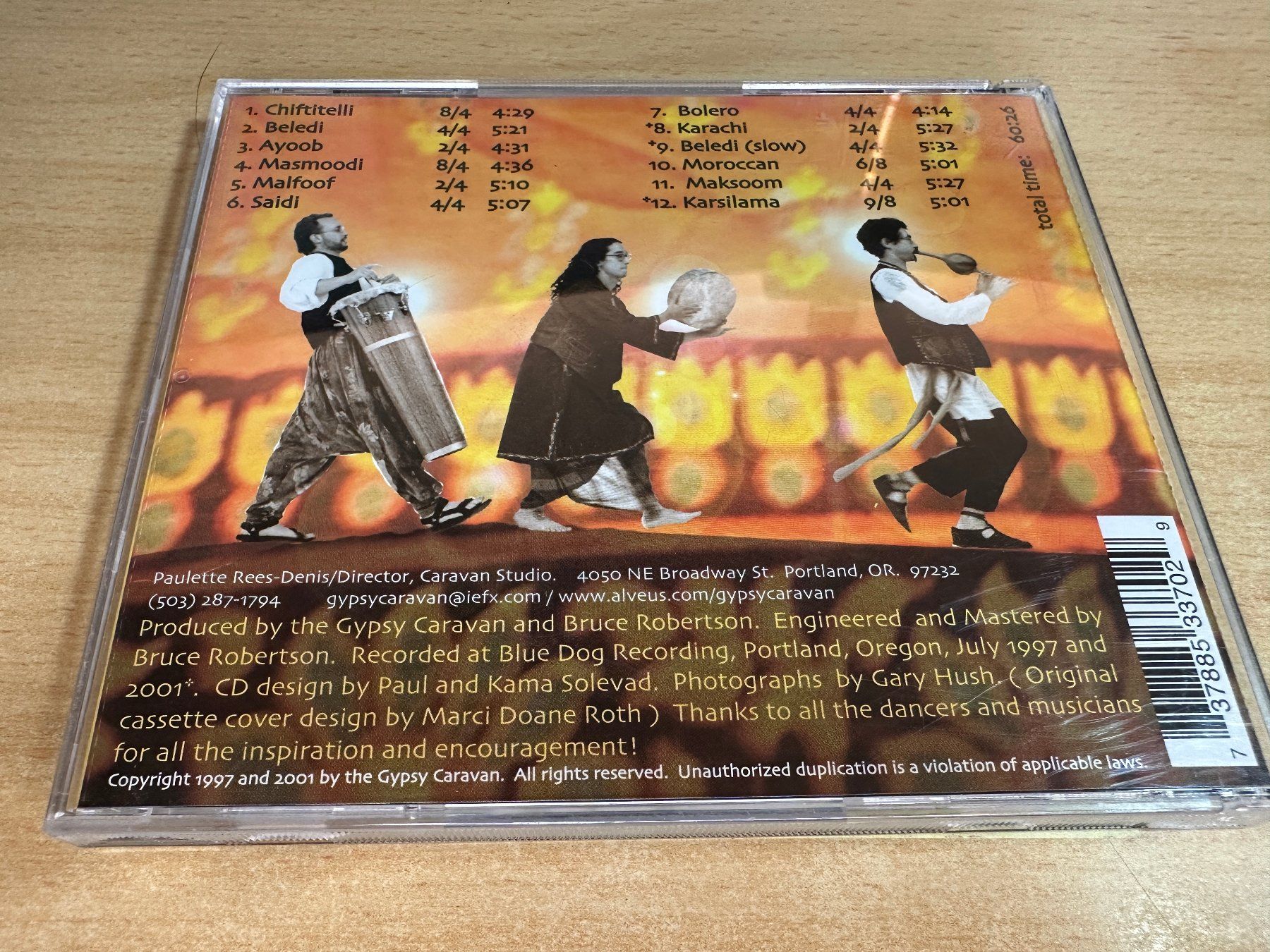 CD: H1 The Gypsy Caravan - Caravan Rhythms – Usato da Rikon im Tösstal venduto da Alpenmutz 1