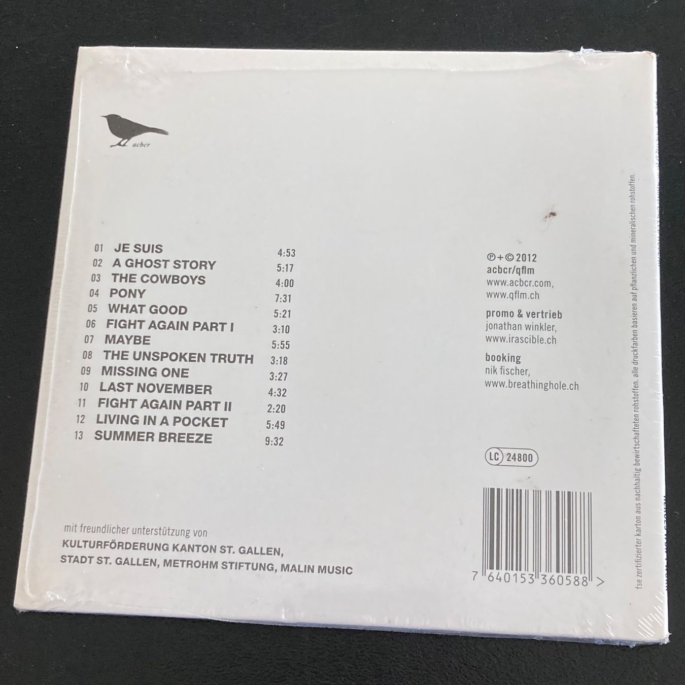 CD: A Crashed Blackbird Called Rosehip - Heroes Wan't Work *NEU – Nuovo e nell'imballaggio originale da Bern venduto da Ntsamina 1