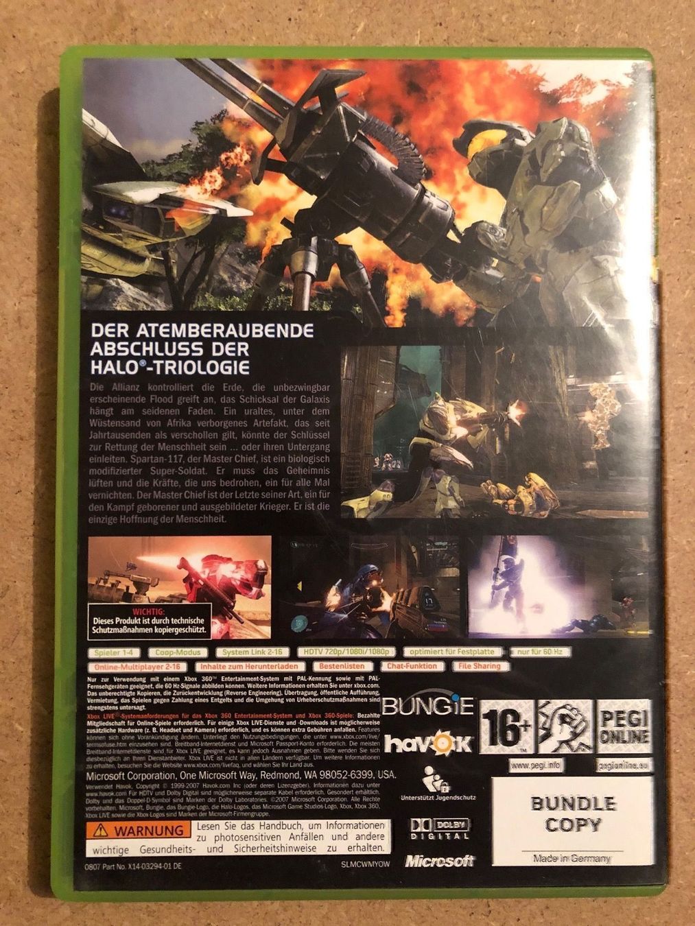 Spiele: Halo 3 Bundle Copy Xbox 360 – Gebraucht aus Kestenholz von Mad18 1