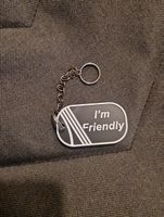 Porte clé - Arc Raiders - I'm Friendly