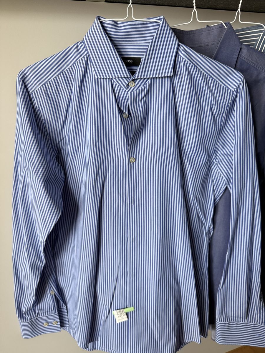 Hugo Boss Chemises: 7x Herren Hemd Hugo Boss Grösse M /40 – Neuf (Voir description) à Baden par ..Nina.. 4