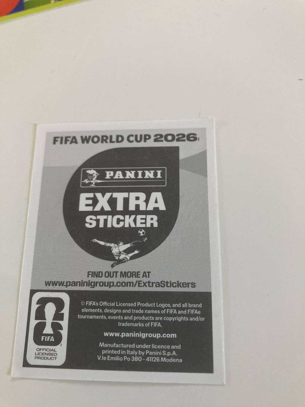 Panini Sammelbilder & Trading cards: Image panini sticker 2026 – Gebraucht aus Le Sentier von rol_5zpw 1