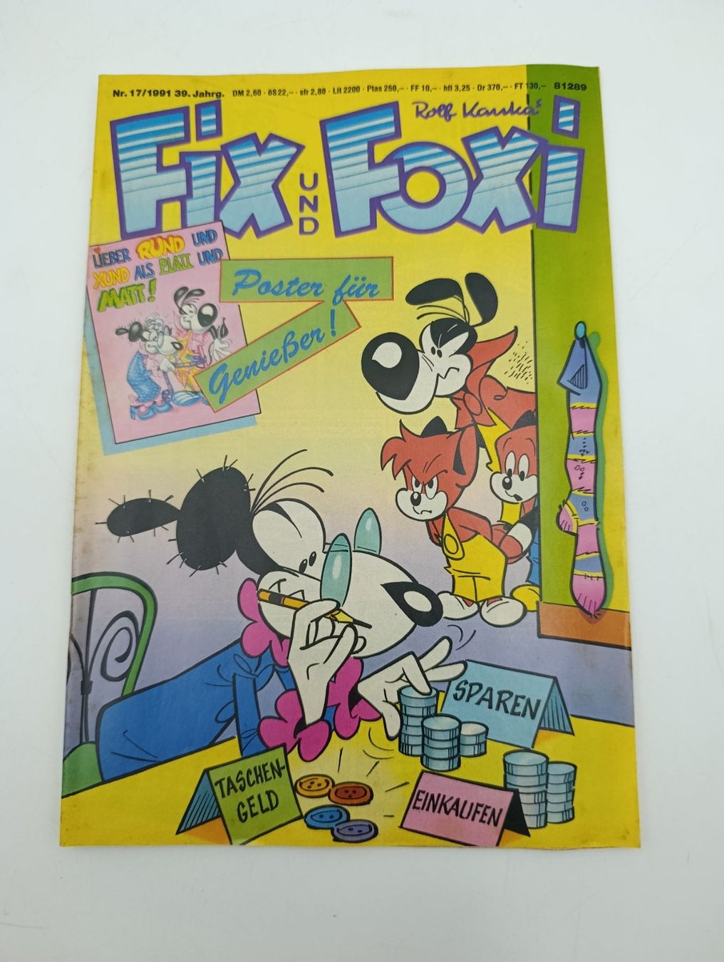 Fumetti: Fix und Foxi Nr.17 1991 Comic mit Beilage – Usato da Wil SG venduto da Donaldus