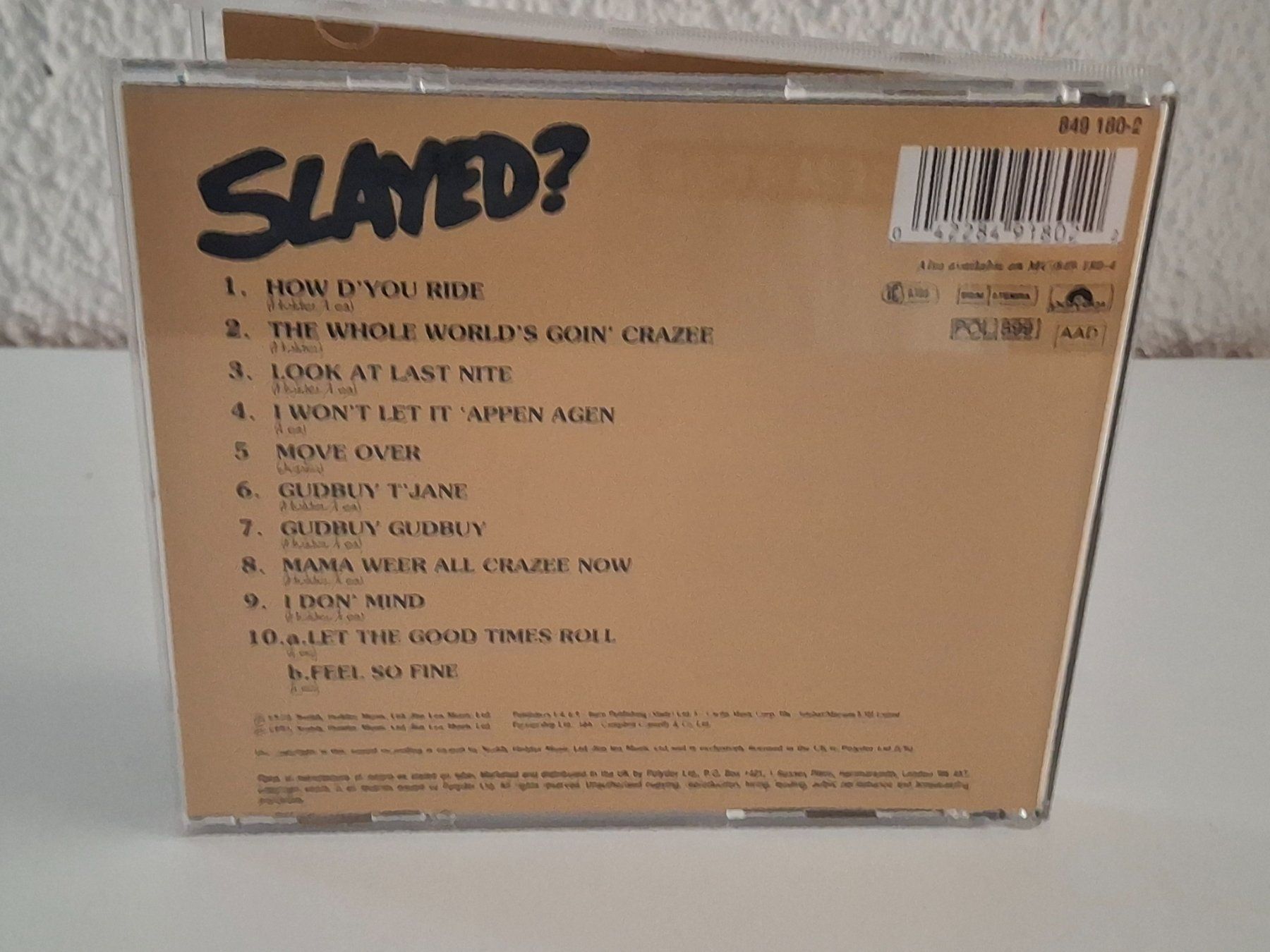CDs: CD Slade  - Slayed? – D'occasion à Aarberg par Jackup1 1