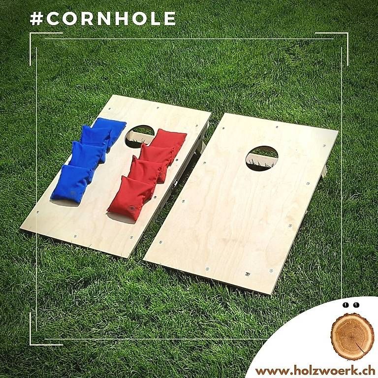 Spiele: Cornhole Spiel als Koffer – Gebraucht aus Dinhard von HOLZwoerk