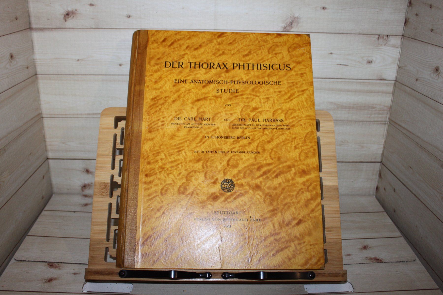 Libri: Der Thorax Phthisicus - eine anatomisch-physiologische Studi – Usato da Kaden venduto da Buchantiquariat