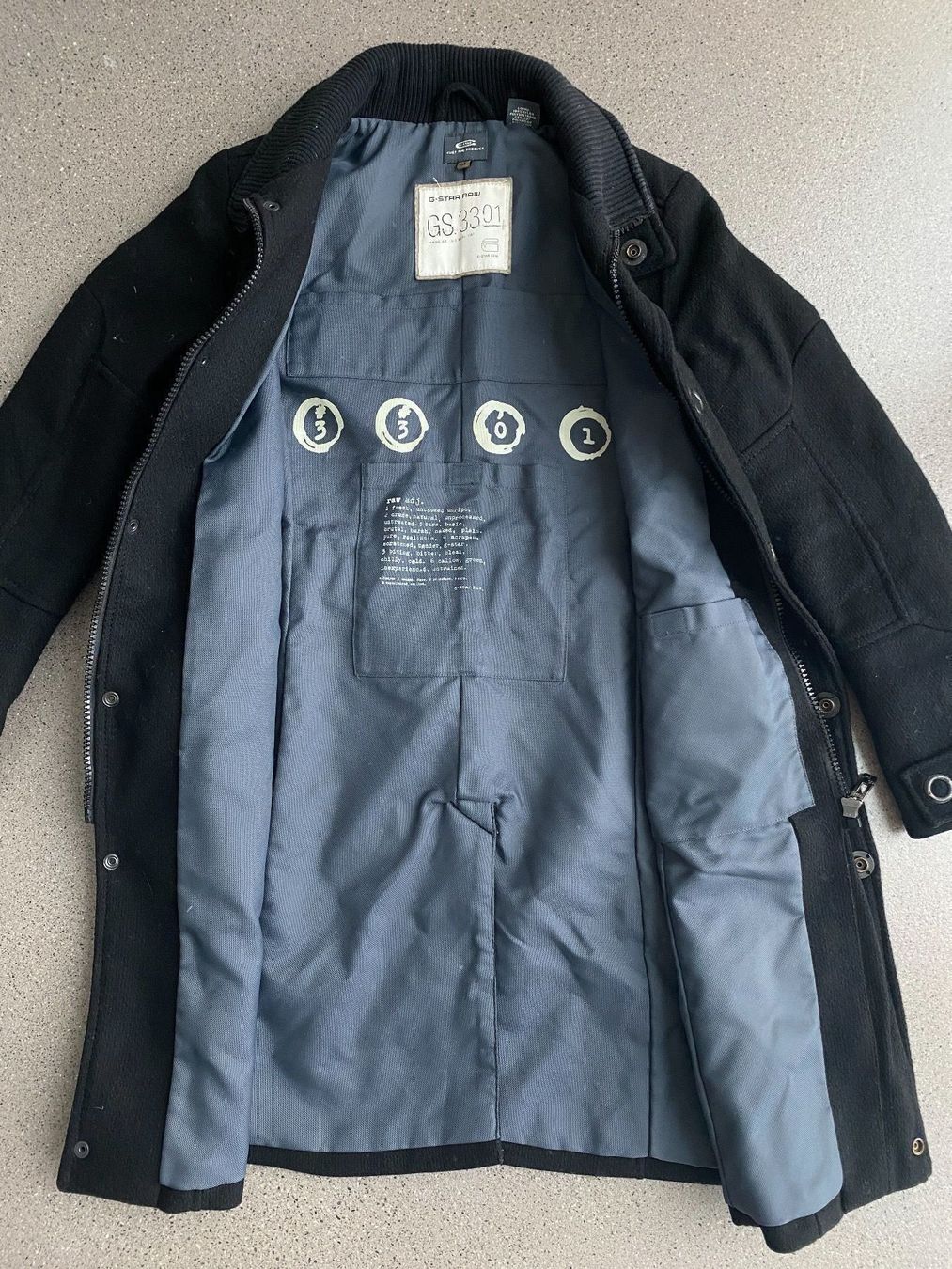 G-Star Manteaux: G-Star RAW Captain Wollmantel Gr.M – D'occasion à Rain par Heike5284 7