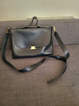 Tiefdunkelblau "INYATI" Tasche veganes Leder