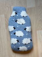 Wärmflasche, Schaf blau kuschelig Winter