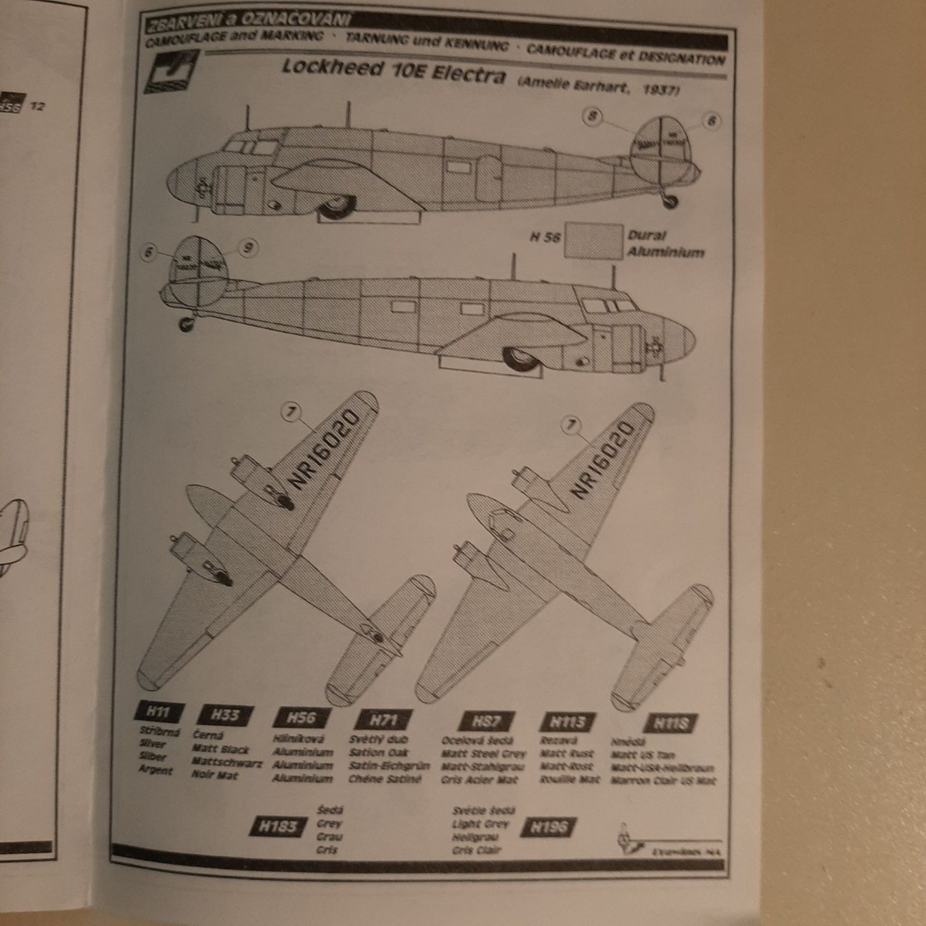 Lockheed Modellbausätze & Standmodelle: 362 ... Lockheed 10 Electra ... Spezial Hobby 72015 – Neu (gemäss Beschreibung) aus Bonstetten von Benibanny59 1