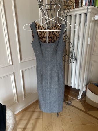 Dolce & Gabbana Kleid grau Grösse 38 IT guter Zustand