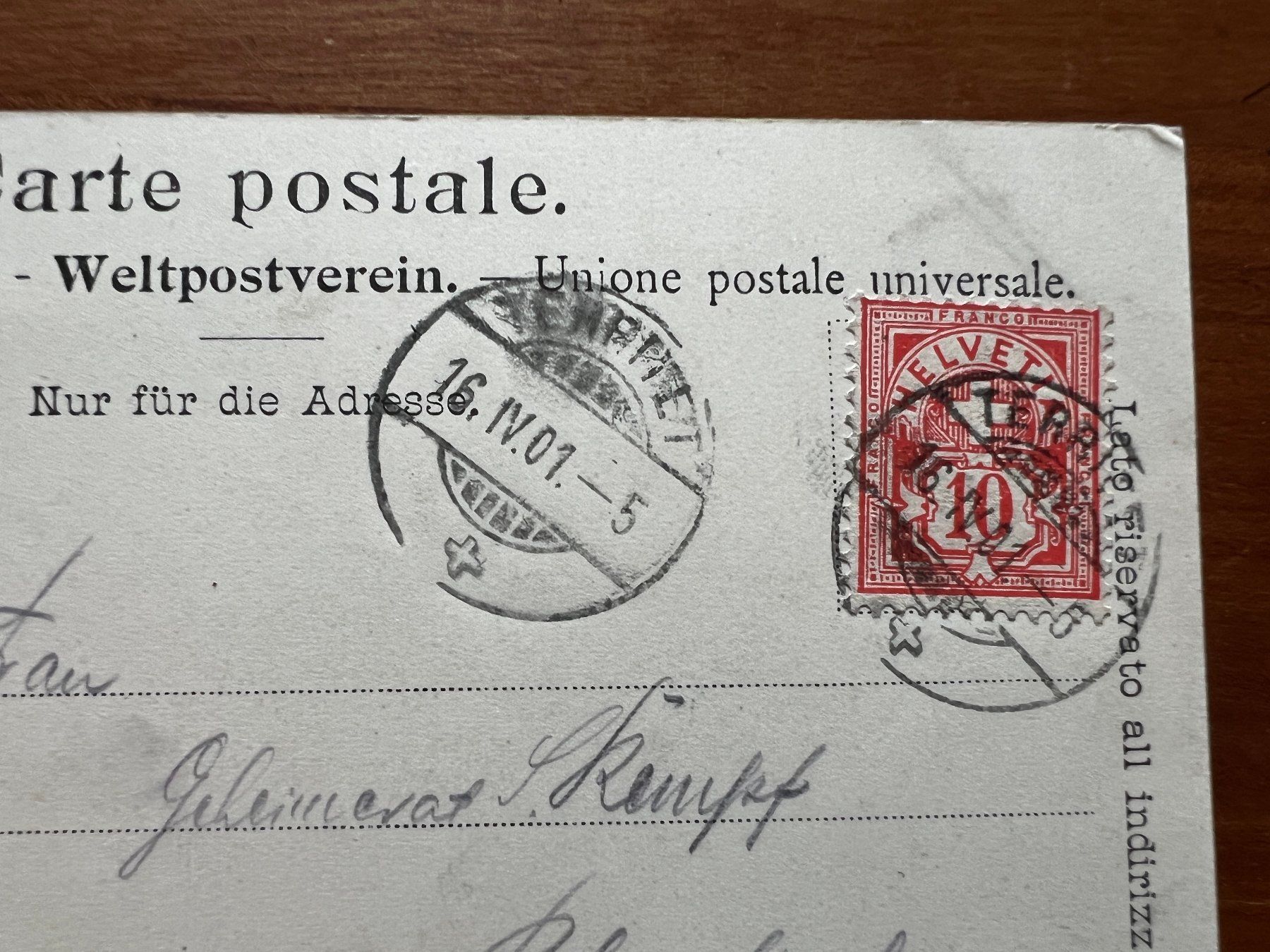 Cartoline postali: AK  1901 Chillon Prison   (G1948) – Usato da Hinwil venduto da Sidi4 1