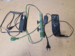 Aquarium Zubehör Set LED Lampe Heizstab 