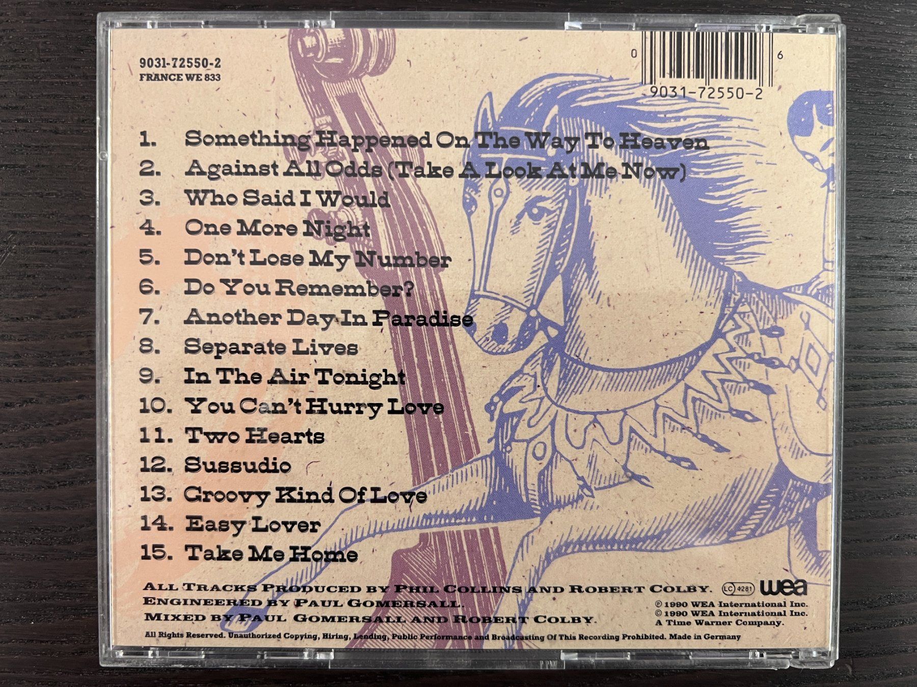 CD: Phil Collins - Serious Hits... Live! – Usato da Zürich venduto da MusikFreunde 1