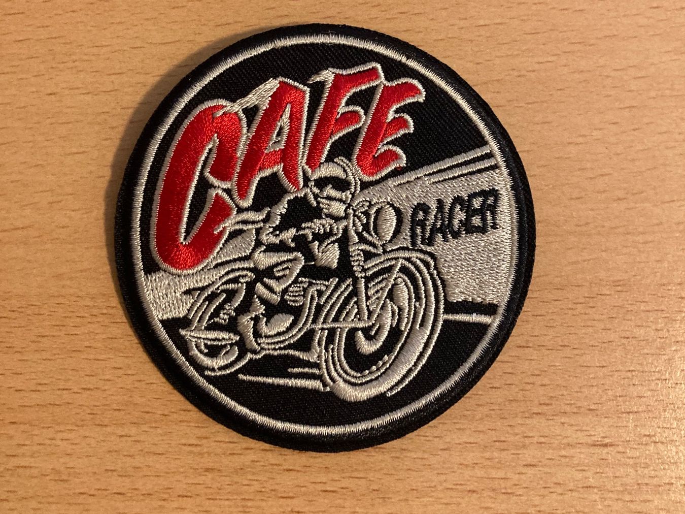 Patches: Café Racer Motorcycles Patch Sticker Aufnäher 1028 – Neu (gemäss Beschreibung) aus Horn von abutre72