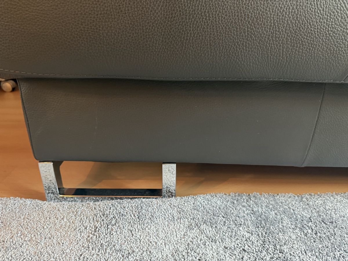 Divani: Ledersofa dunkelgrau – Usato da Stäfa venduto da Cooper82 4