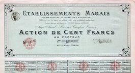 Etablissements Marais SA, Limoges