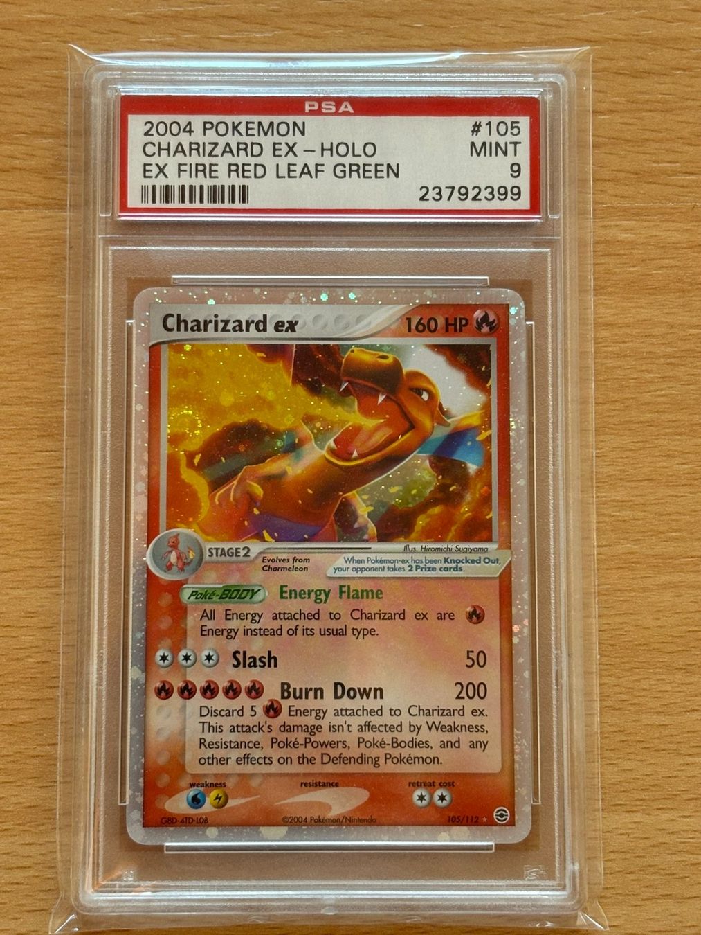 Pokémon Carte collezionabili: Charizard ex Fire Red Leaf Green Holo PSA 9 – Nuovo (secondo la descrizione) da solothurn venduto da janicklg