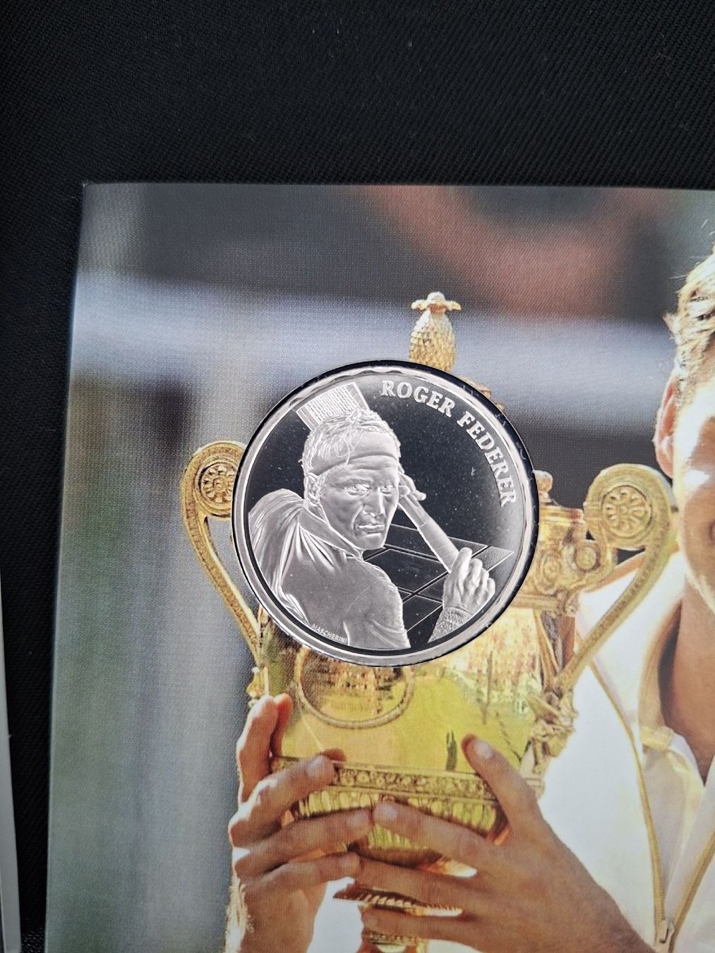 Tutti le monete: FEDERER-20.-Silbermünze im Folder – Nuovo e nell'imballaggio originale da Horw venduto da Benny24 4