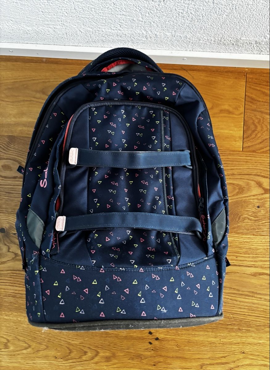 Satch Borse & Zaini: Satch Thek Rucksack dunkelblau – Usato da Benglen venduto da sunita82 5